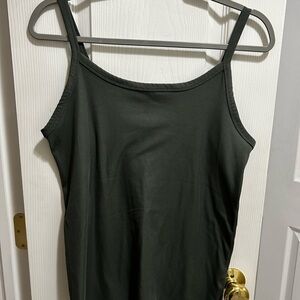 Olive Green Tank Top